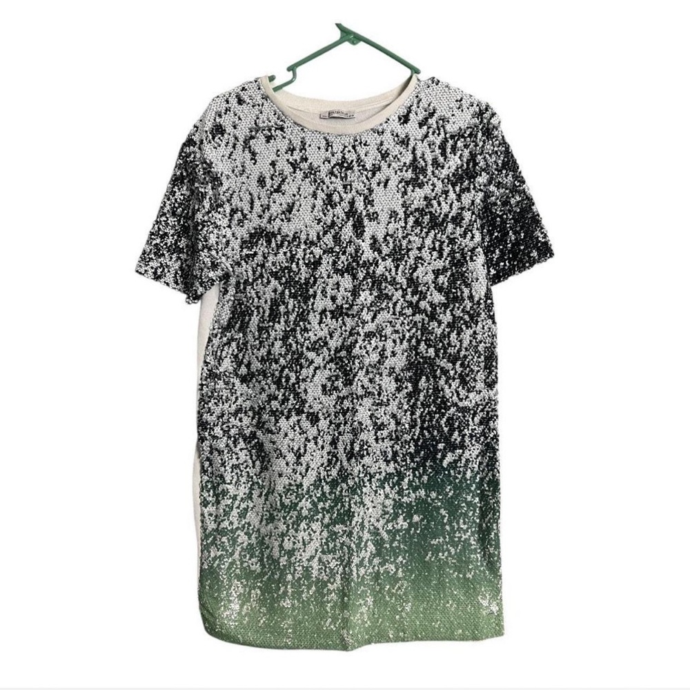 Zara sequin dress